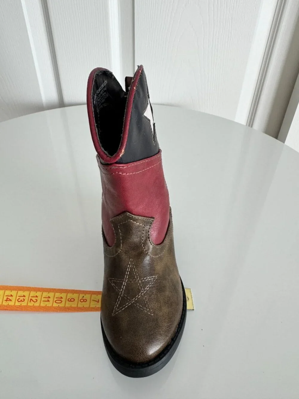 Healthtex Toddler Cowboy/Western Boots - Texas flag, size 7
